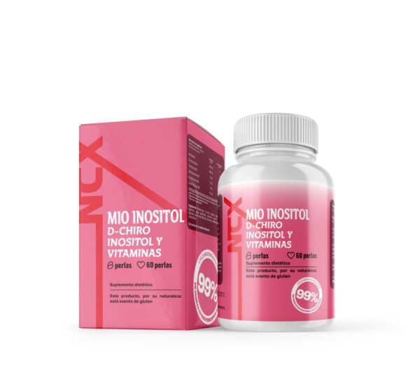 Mio Inositol, D-chiro inositol y vitaminas